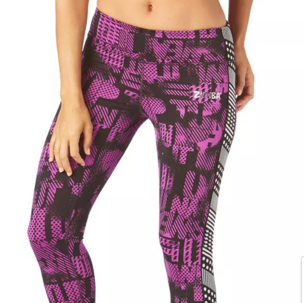 Zumba leggings sz small